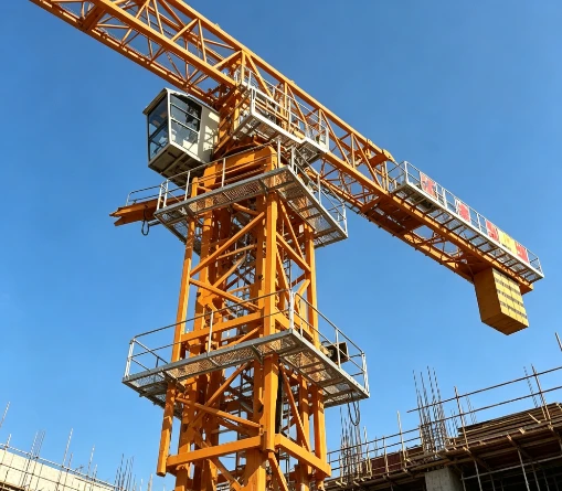Heavy Duty Durable Flat-top Tower Crane factory