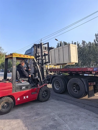 Tianjin Huizhi Ships ZOOMLION 6017-10 Tower Crane To Kazakhstan