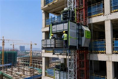Energy Saving Double Cage Construction Hoist Factory