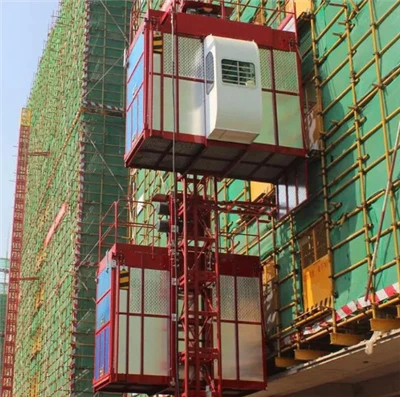 Energy Saving Double Cage Construction Hoist Best
