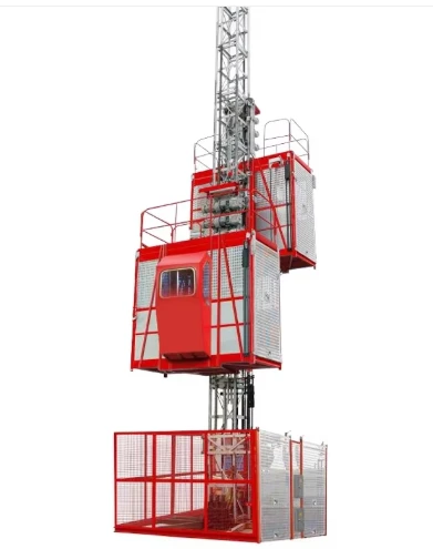 Energy Saving Double Cage Construction Hoist Suppliers