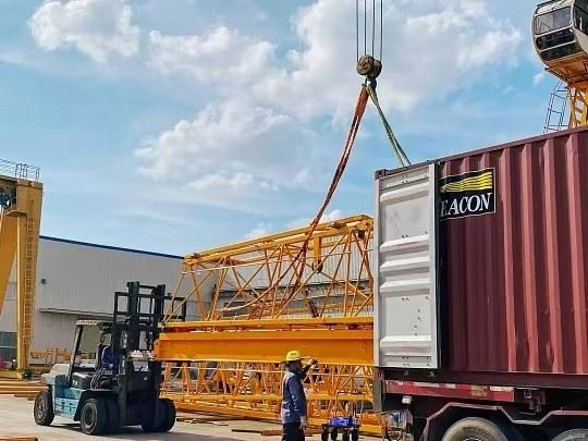 Professional Site Flat-top Tower Crane high quality